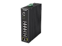 D-LINK DIS-200G-12S L2 Managed Industrial Switch with 10 10/100/1000Base-T and 2 1000Base-X SFP ports | D-Link | 60 month(s)
