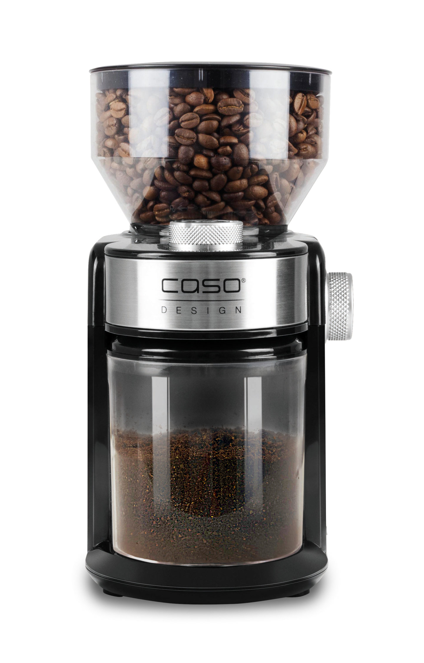 Caso | Coffee grinder | Barista Crema | 150 W | Coffee beans capacity 240 g | Number of cups 12 pc(s) | Black - Image 3
