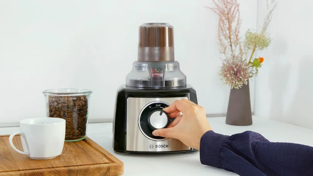 Bosch | Food Processor MultiTalent 3 Plus | MCM3PM386 | 900 W | Number of speeds 2 | Bowl capacity 2.3 L | Black/Stainless steel - Image 5