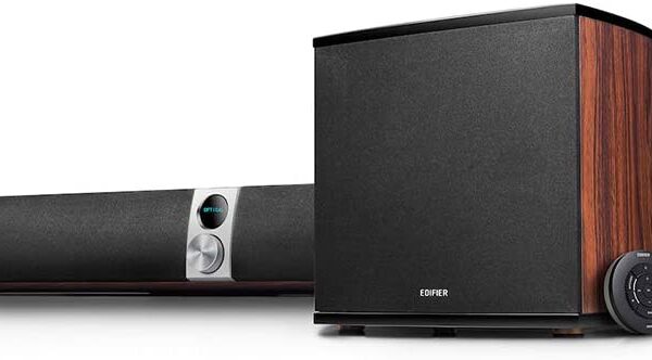 Edifier | Hi-Res Audio Qualified Soundbar and Subwoofer | S70DB | Bluetooth | Wireless connection