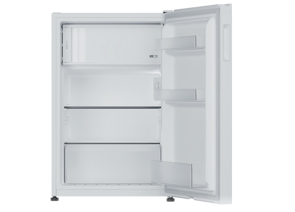 Candy Refrigerator | CNOQ2S58EW | Energy efficiency class E | Free standing | Larder | Height 85 cm | Fridge net capacity 100 L | Freezer net capacity 14 L | 37 dB | White - Image 3