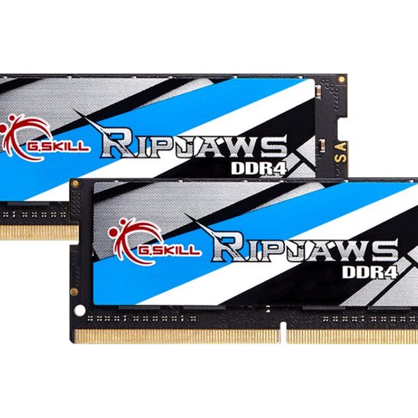 G.Skill Ripjaws - 32 GB - 2 x 16 GB - DDR4 - 2400 MHz - 260-pin SO-DIMM - Juodas,Mėlyna,Gold,Pilkas,Baltas | G.Skill