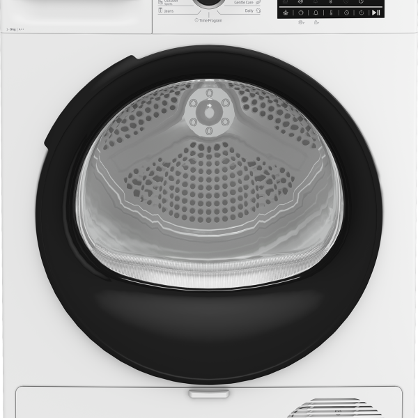 BEKO | Dryer Machine with Heat Pump | BM3T49230W | Energy efficiency class E | Front loading | 9 kg | Digital | Depth 60.7 cm | White