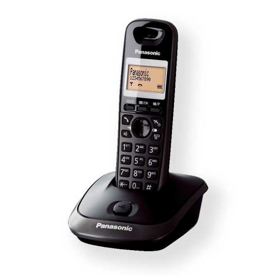 Panasonic | KX-TG2511FX | Built-in display | Caller ID | Black | Conference call | Phonebook capacity 50 entries | Speakerphone | 240 g | Wireless connection