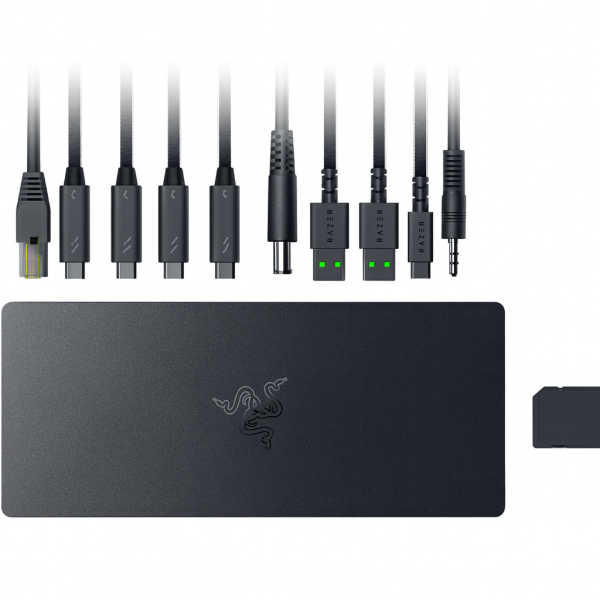 Razer Desktop RGB Dock for Multiple Devices and Displays | Thunderbolt 5 Dock