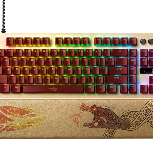 Razer Huntsman V3 Pro Tenkeyless | Gaming Keyboard | Wired | US | Counter-Strike 2 Edition | USB Type-C | Razer Analog Optical Switch Gen-2