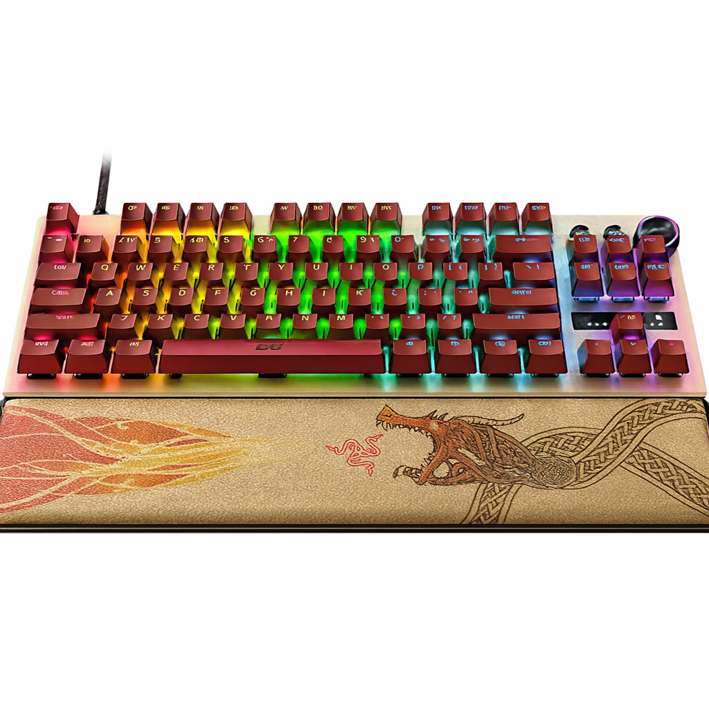 Razer Huntsman V3 Pro Tenkeyless | Gaming Keyboard | Wired | US | Counter-Strike 2 Edition | USB Type-C | Razer Analog Optical Switch Gen-2 - Image 3