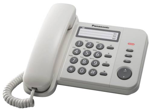 Panasonic | Corded Phone | KX-TS520FXW | White
