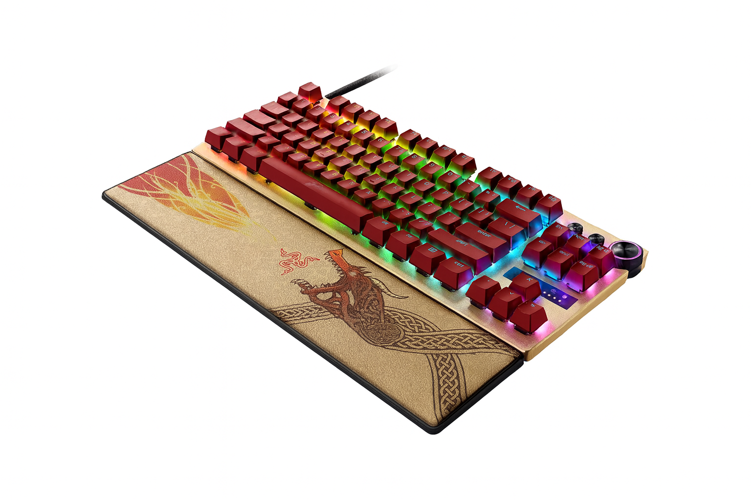 Razer Huntsman V3 Pro Tenkeyless | Gaming Keyboard | Wired | US | Counter-Strike 2 Edition | USB Type-C | Razer Analog Optical Switch Gen-2 - Image 4