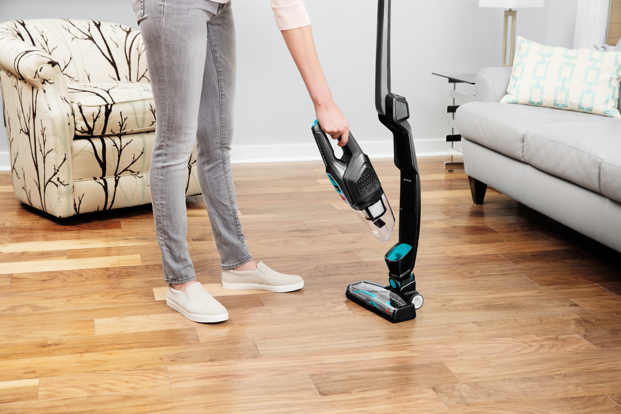 Bissell | Vacuum cleaner | MultiReach Essential | Cordless operating | Handstick and Handheld | - W | 18 V | Operating time (max) 30 min | Black/Blue | Warranty 24 month(s) | Battery warranty 24 month(s) - Image 26
