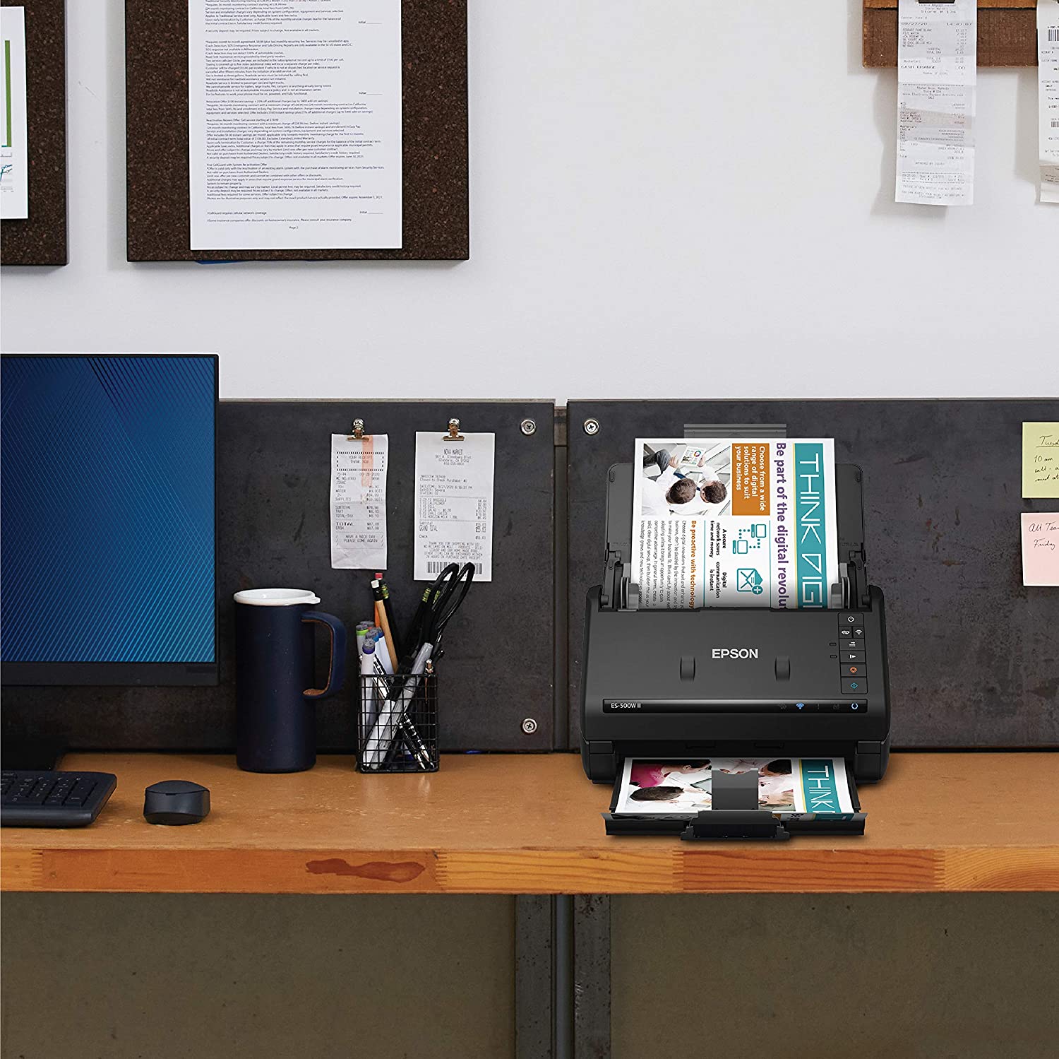 Epson | WorkForce ES-500WII | Colour | Document Scanner - Image 11