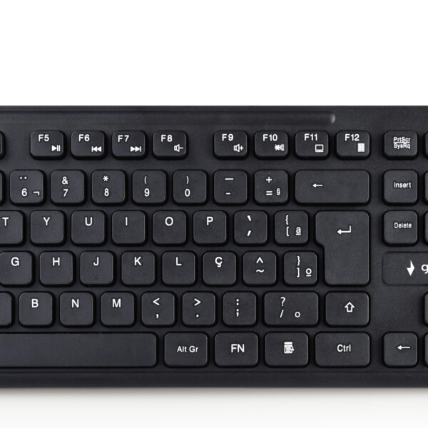 Gembird | Multimedia Keyboard | KB-MCH-04 | Multimedia | Wired | US | Black