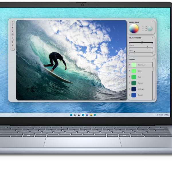 Dell Inspiron 14 5440 | Ice Blue | 14 " | WVA | 2.2K | 2240 x 1400 pixels | Anti-glare | Intel Core 7 | 150U | 16 GB | DDR5 | Solid-state drive capacity 1000 GB | NVIDIA GeForce MX570A Graphics | GDDR6 | 2 GB | Windows 11 Home | 802.11ax | Keyboard language English | Keyboard backlit | Warranty 36 month(s) | Battery warranty 12 month(s)