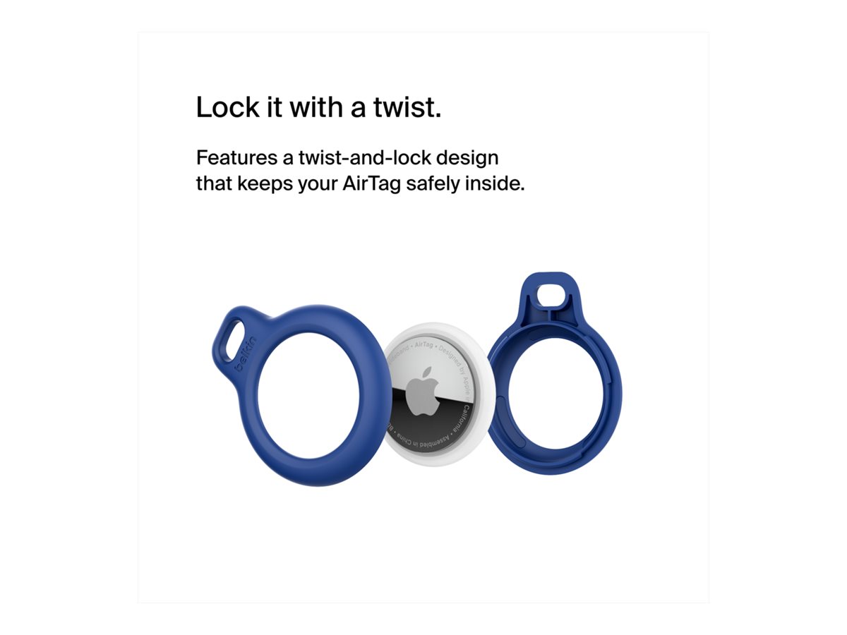 Belkin | Secure Holder with Key Ring for AirTag | Blue - Image 46