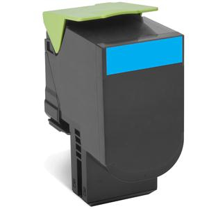 Lexmark 80C2HCE | 802HCE Cyan High Yield Corporate Cartridge (3k) | Cartridge | Cyan - Image 2