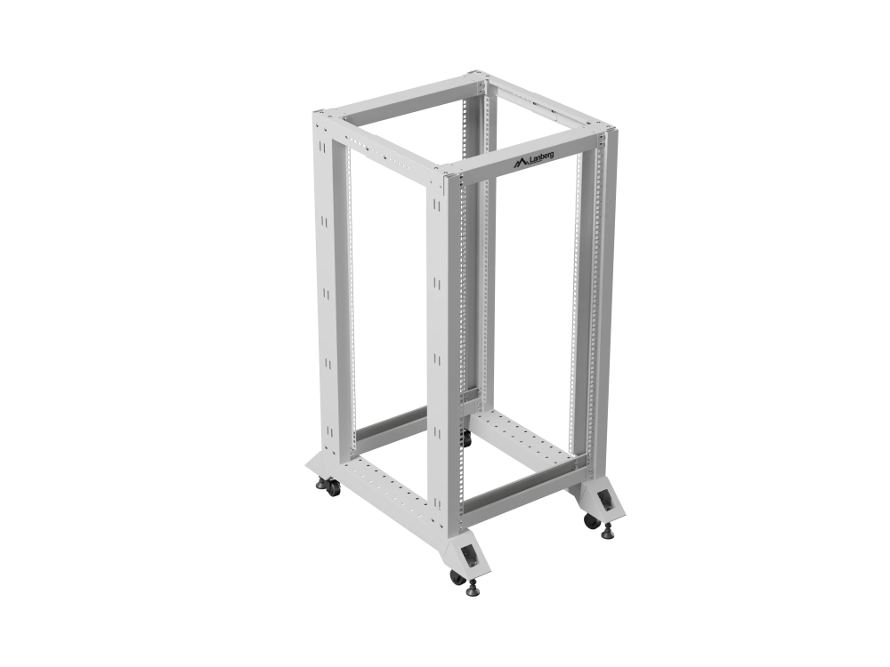 Lanberg Open Rack 19" 22U 600X800 | OR01-6822-S | Grey - Image 5