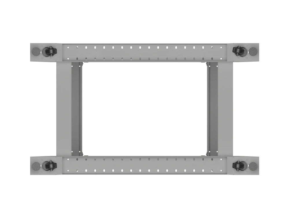 Lanberg Open Rack 19" 22U 600X800 | OR01-6822-S | Grey - Image 6