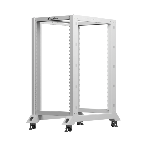 Lanberg Open Rack 19" 22U 600X1000 | OR01-6022-S | Grey