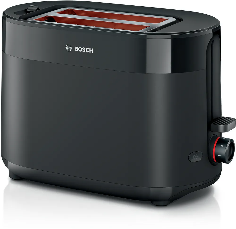 Bosch Compact Toaster | TAT2M123 MyMoment | Power 950 W | Number of slots 2 | Housing material Plastic | Black - Image 8