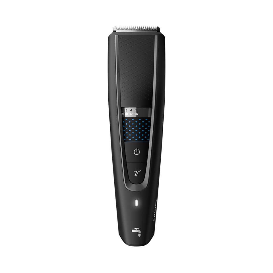 Philips | Series 5000 Beard and Hair Trimmer | HC5632/15 | Cordless or corded | Number of length steps 28 | Step precise 1 mm | Black - Image 7