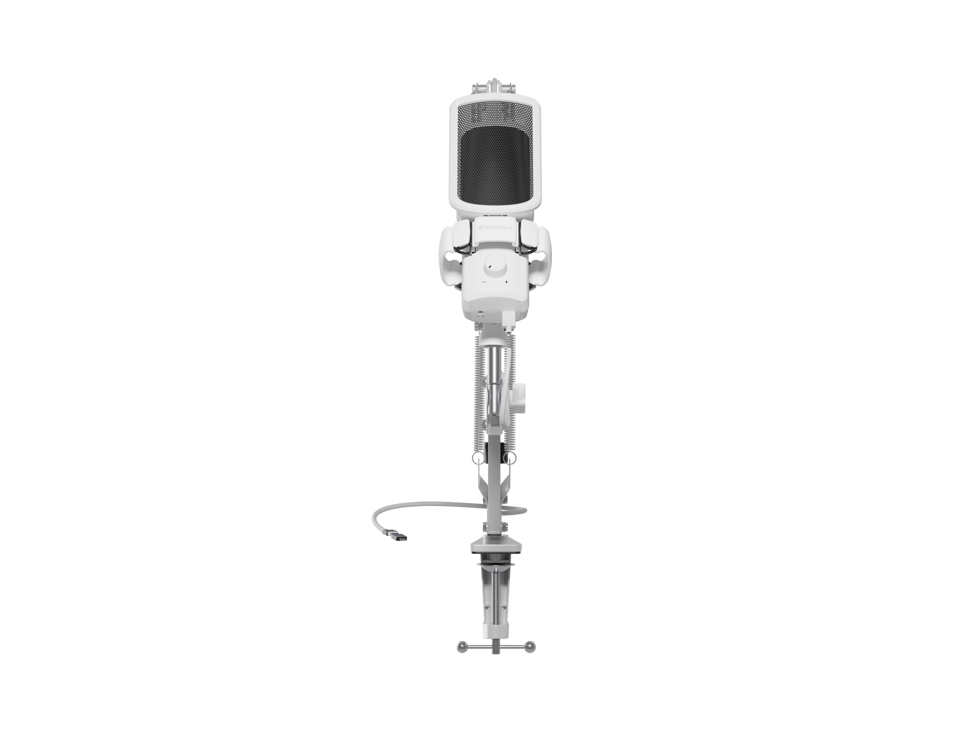 Natec | Microphone | GENESIS Radium 251 | Built-in microphone | USB Type-C | White - Image 4