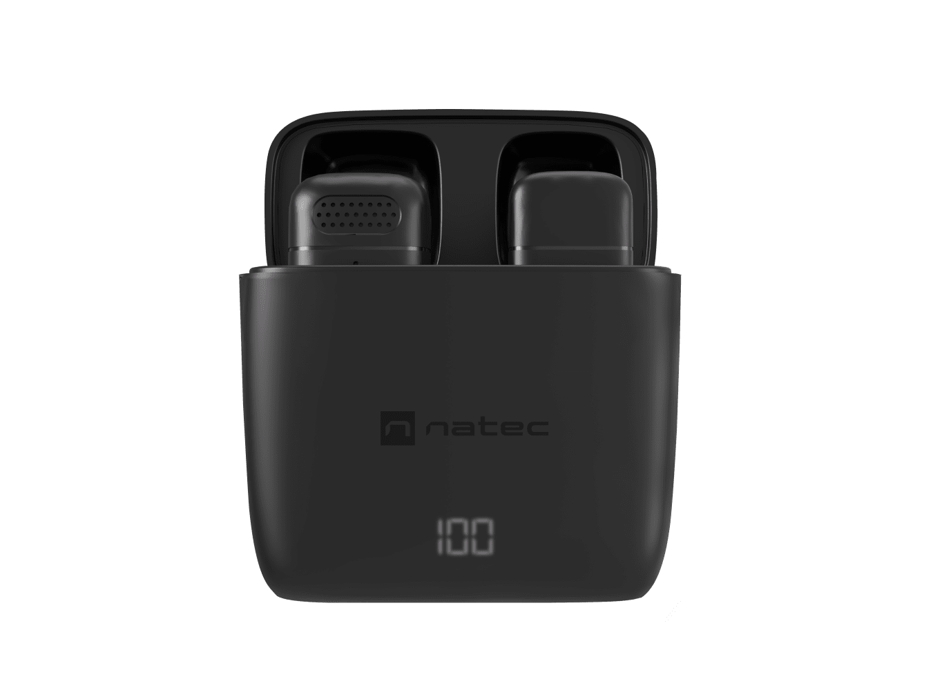 Natec Microphone | NMI-2255 | Hopper | Built-in microphone | Wireless | Black - Image 2