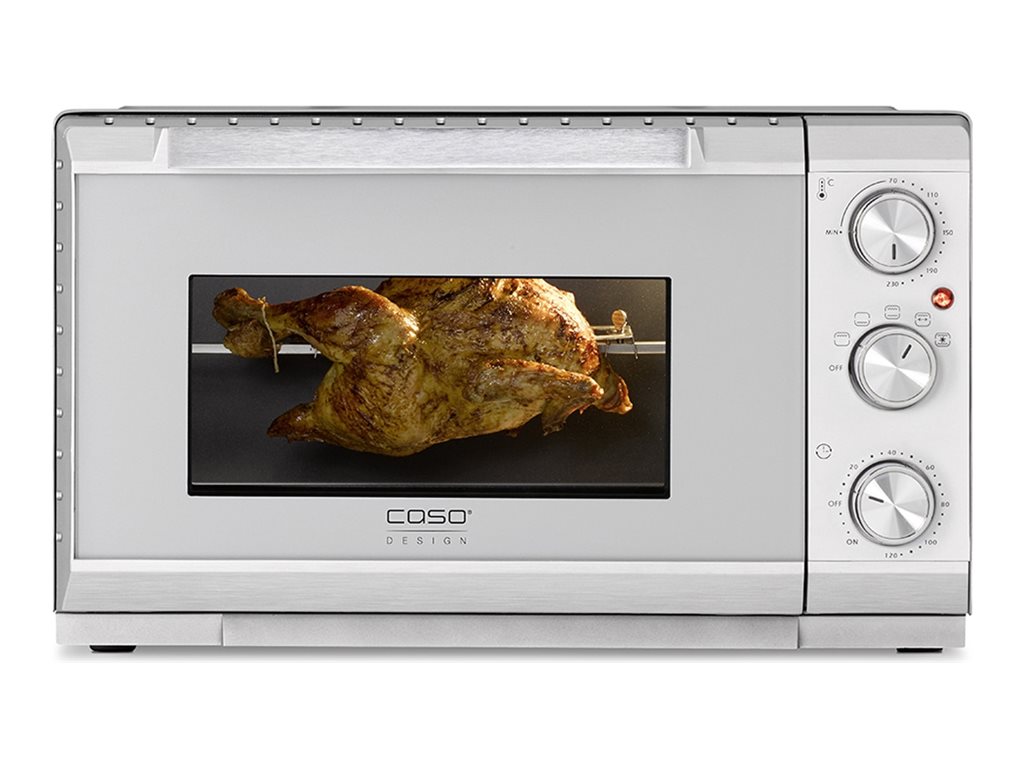 Caso | Compact oven | TO 20 SilverStyle | Easy Clean | Compact | 1500 W | Silver - Image 2