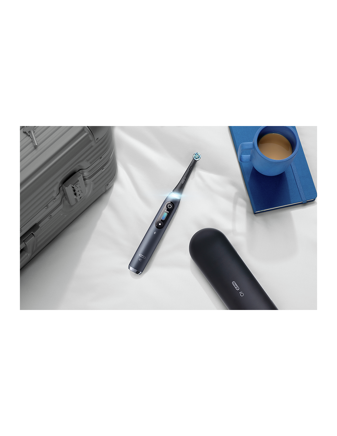 Oral-B | Electric toothbrush | iO Series 9N | Rechargeable | For adults | Number of brush heads included 1 | Number of teeth brushing modes 7 | Black Onyx - Image 2