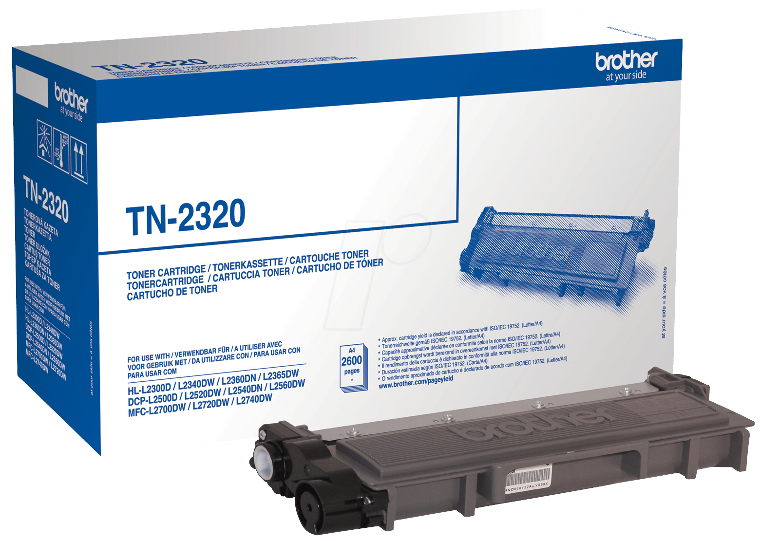 Brother TN-2320 | Toner Cartridge | Black