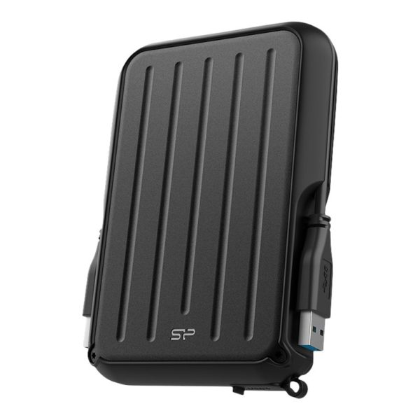 Silicon Power Portable Hard Drive | Armor A66 | 4000 GB | USB 3.2 Gen 1 | Black