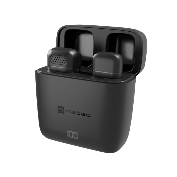 Natec | Microphone | NMI-2253 | Wireless | Black