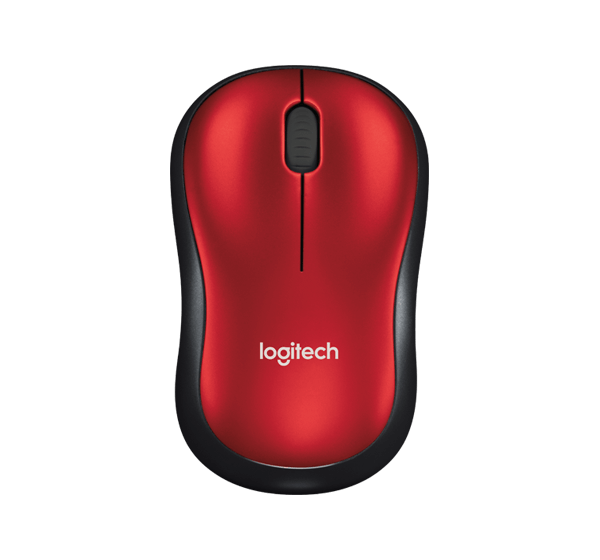 Logitech | Mouse | M185 | Wireless | Red