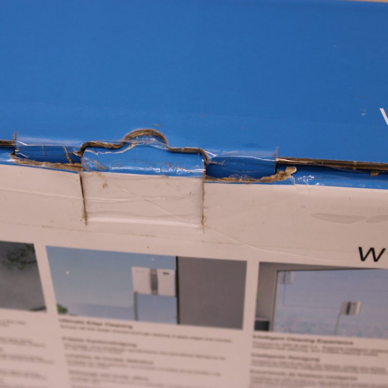 SALE OUT. Ecovacs Window cleaning robot WINBOT MINI, Auto-Spray, Steady climbing system, WIN-SLAM 3.0, Grey | Ecovacs Windows Cleaner Robot | WINBOT MINI GREY | Corded | Grey | DAMAGED PACKAGING, USED, DIRTY, MISSING LIQUID BOTTLE - Image 3