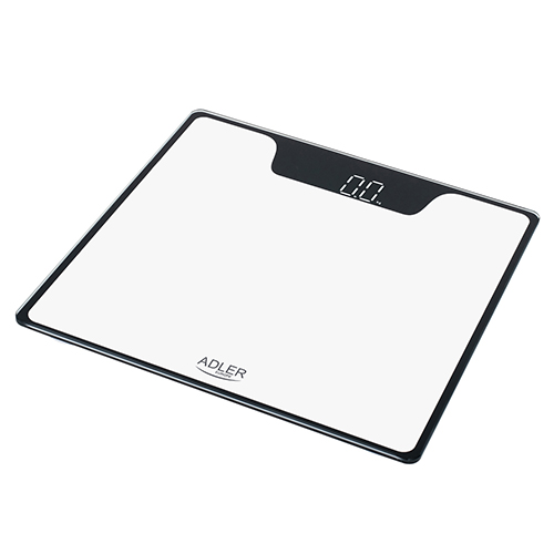 Adler | Bathroom Scale | AD 8174w | Maximum weight (capacity) 180 kg | Accuracy 100 g | White - Image 3
