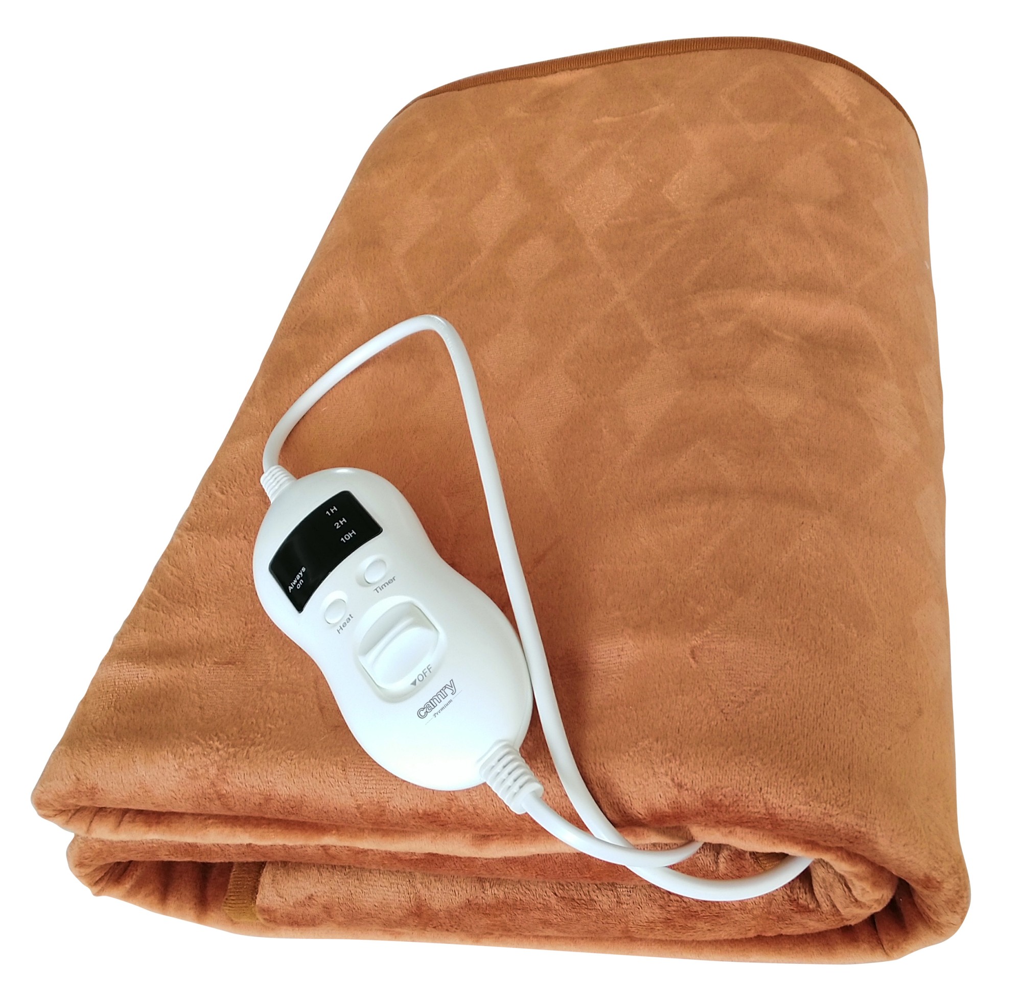 Camry | Electirc Heating Blanket with Timer | CR 7435 | Number of heating levels 8 | Number of persons 1 | Washable | Remote control | Super Soft Fleece/Polyester | 60 W