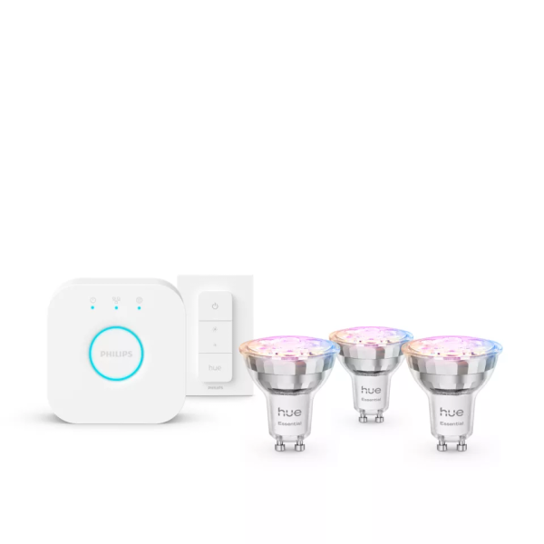 Philips Hue E WCA 345 GU10 3kit SW EU | GU10 | 4.7 W | 16 million colors, White and colored light