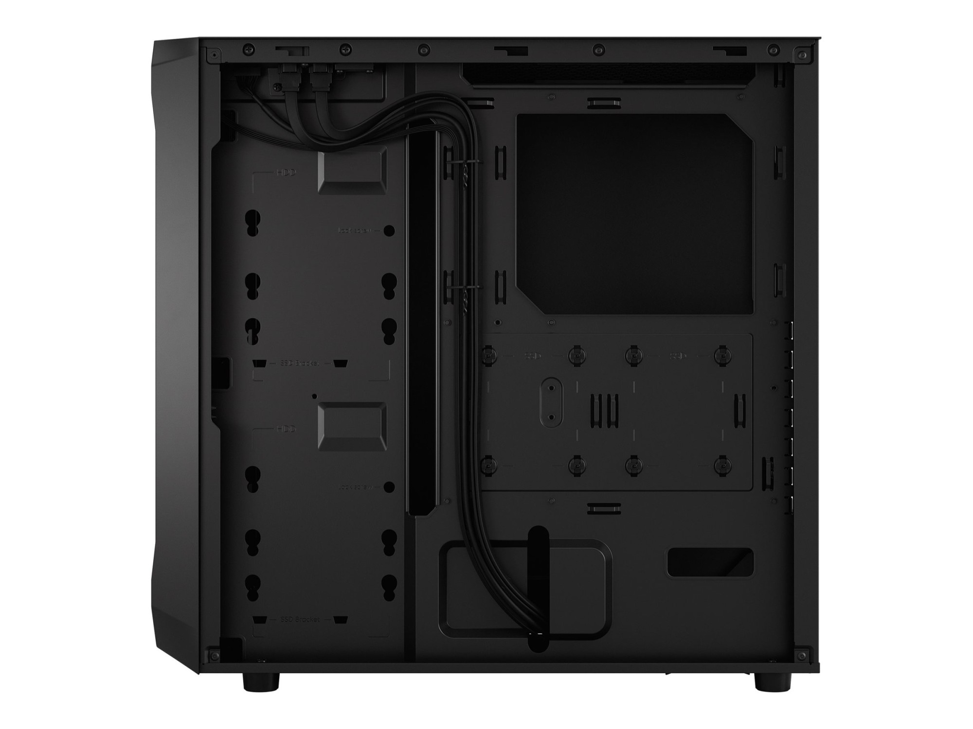 Fractal Design | Focus 2 | Side window | Black Solid | Midi Tower | Power supply included No | ATX - Image 21