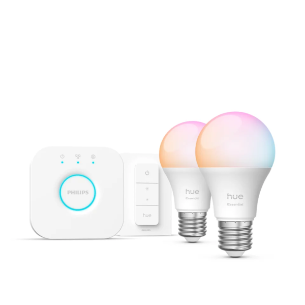 Philips Hue E WCA 806 A60 2kit SW EU | E27 | 8 W | 16 million colors, White and colored light
