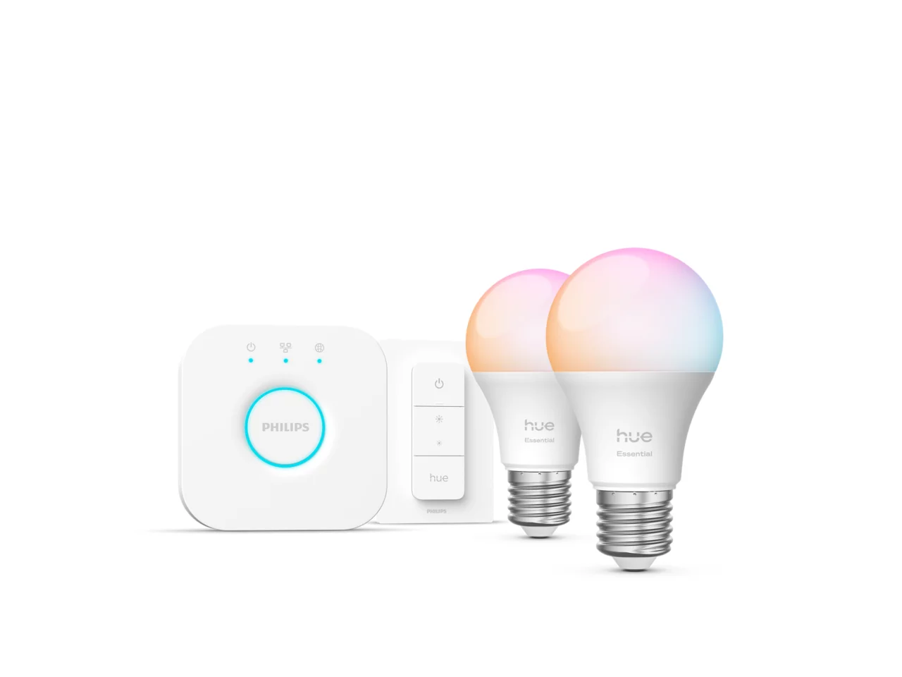 Philips Hue E WCA 806 A60 2kit SW EU | E27 | 8 W | 16 million colors, White and colored light