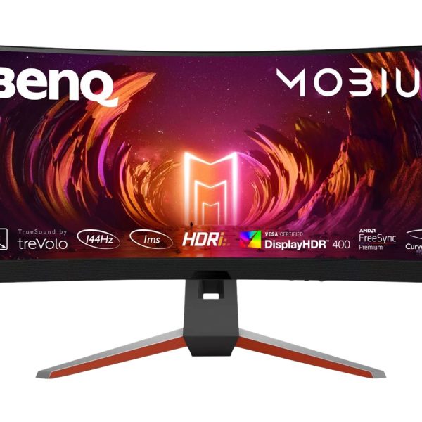 Benq | Curved Monitor | EX3410R | 34 " | VA | WQHD | 21:9 | 144 Hz | 2 ms | 3440 x 1440 | 400 cd/m² | HDMI ports quantity 2 | Warranty 36 month(s)