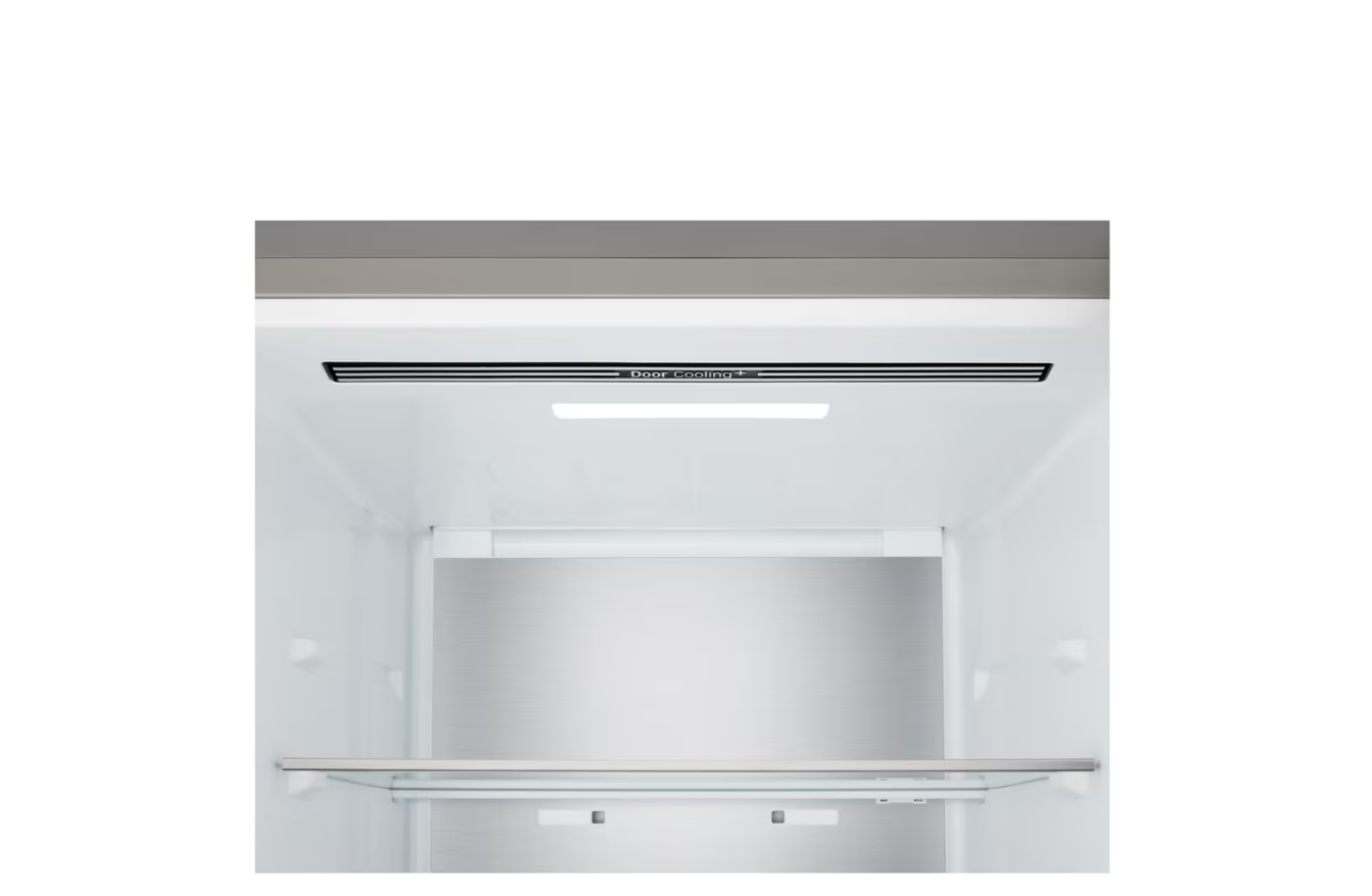 LG Refrigerator | GBBSJ10EPY | Energy efficiency class E | Free standing | Combi | Height 186 cm | No Frost system | Fridge net capacity 220 L | Freezer net capacity 113 L | Display | 35 dB | Prime Silver - Image 6