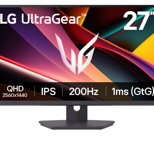 LG 27G610A-B | 27 " | IPS | QHD | 16:9 | 200 Hz | 1 ms | 2560 x 1440 pixels | HDMI ports quantity 2