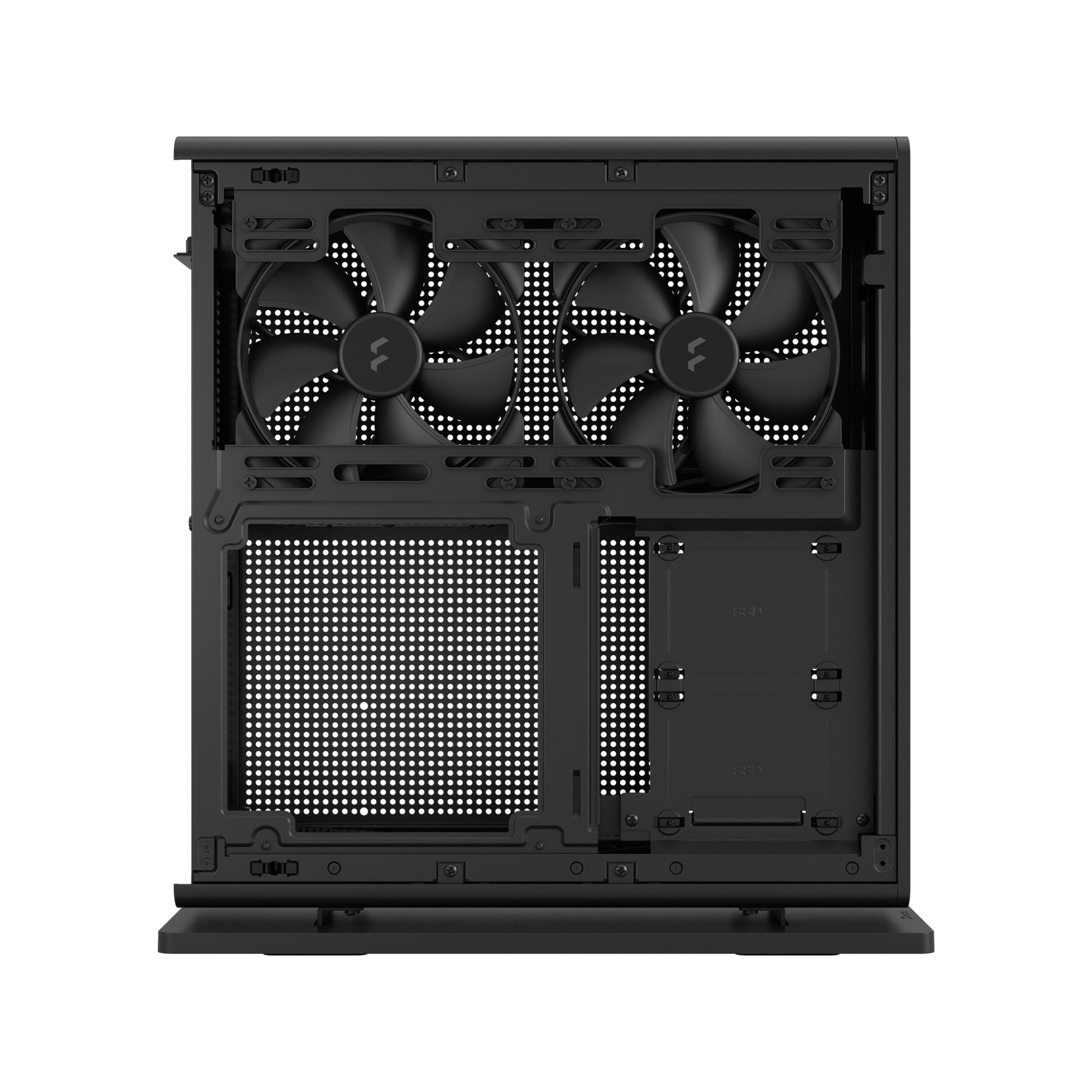 Fractal Design Ridge Black mITX | Fractal Design | Ridge | FD-C-RID1N-01 | Side window | Black | Mini ITX | Power supply included No | SFX, SFX-L - Image 13