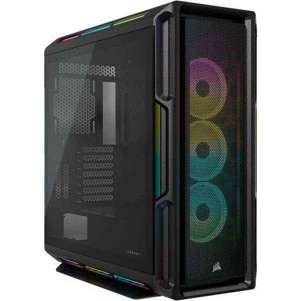 Corsair | Tempered Glass Smart Case | iCUE 5000T RGB | Side window | Black | Mid-Tower | Power supply included No | ATX