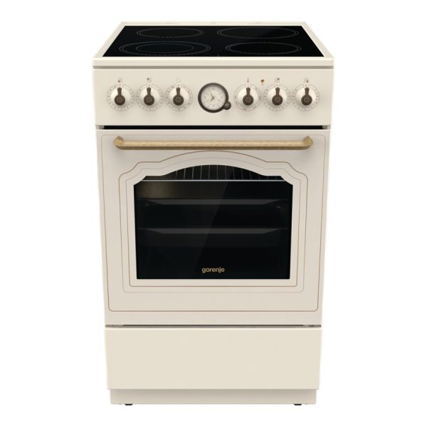 Gorenje | Cooker | GECS5B70CLI | Hob type Vitroceramic | Oven type Electric | Beige | Width 50 cm | Depth 59.4 cm | 70 L