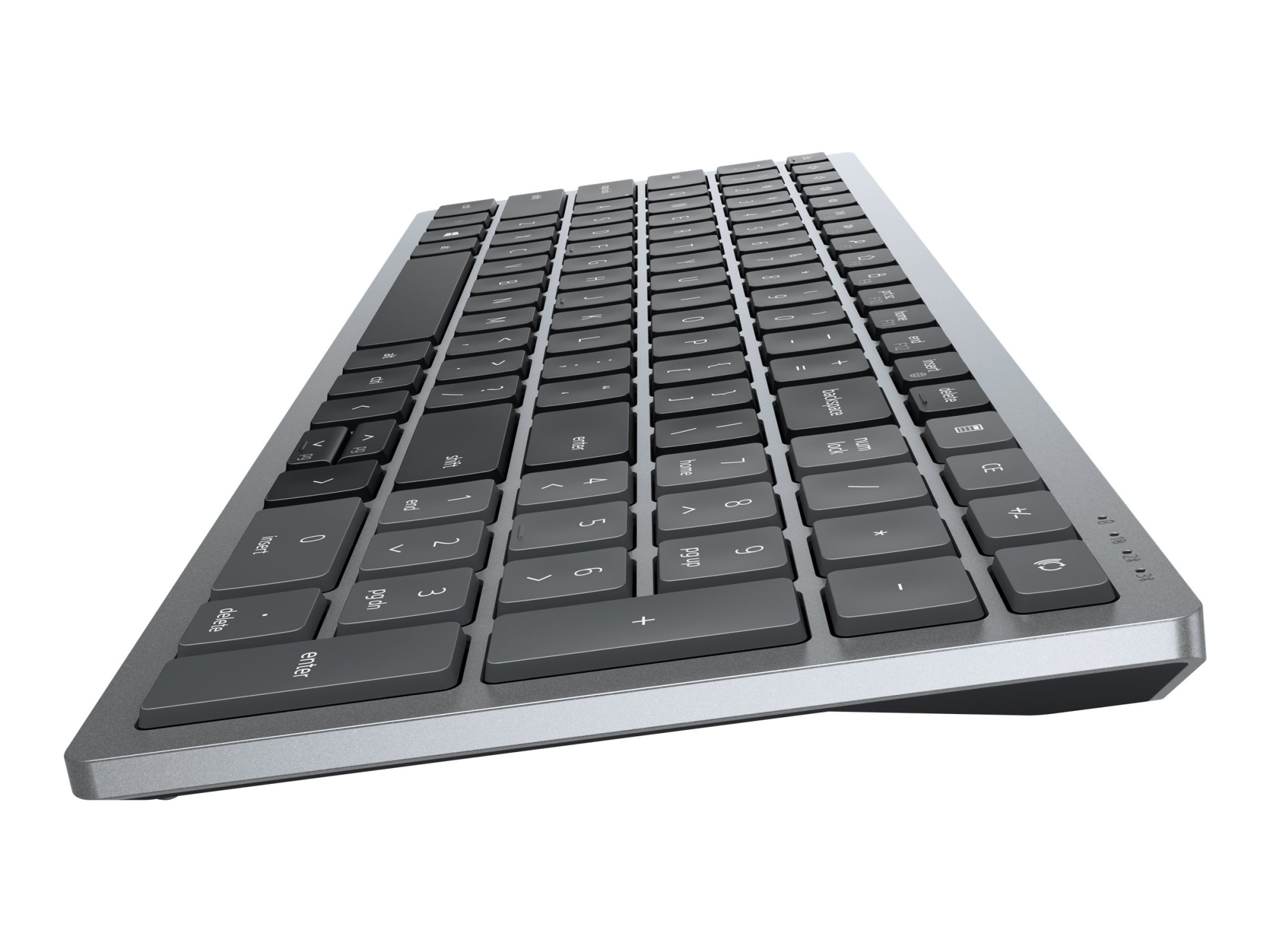 Dell | Keyboard | KB740 | Keyboard | Wireless | US | Titan Gray | 2.4 GHz, Bluetooth 5.0 | 506 g - Image 6
