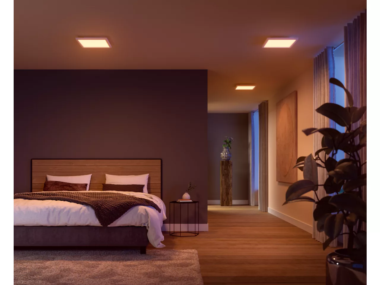 Philips Hue Surimu Panel Square Small | 2000-6500 K, Hue White and Color Ambiance - Image 5