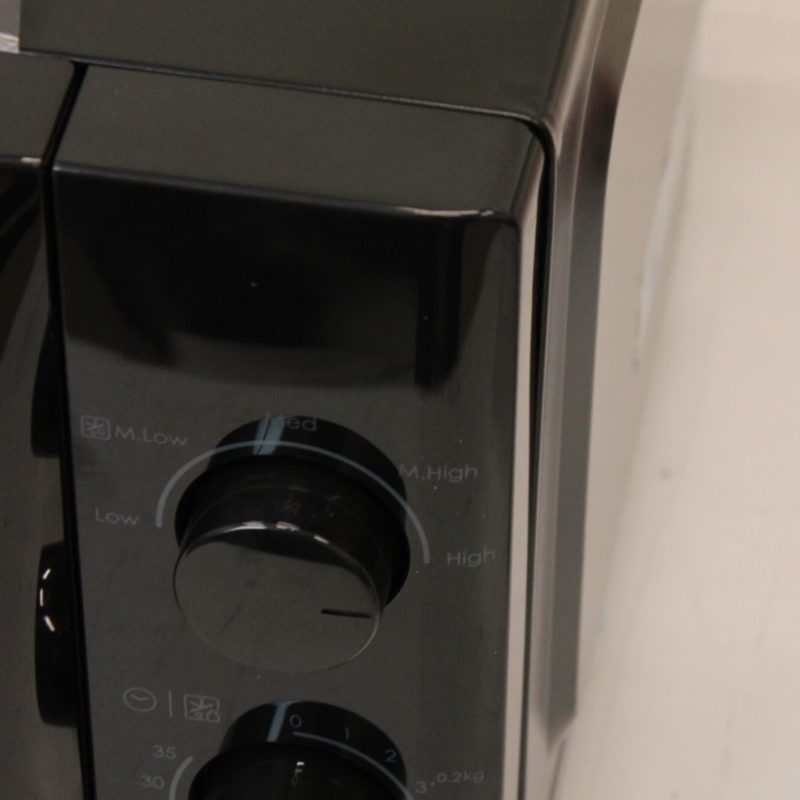 SALE OUT. Candy CMW20SMB Microwave oven, Freestanding, Capacity 20 L, 700 W, Black | Candy Microwave oven | CMW20SMB | Free standing | 20 L | 700 W | Black | DAMAGED PACKAGING, THE GAPS BETWEEN BODY AND THE DOOR DO NOT MATCH - Image 5