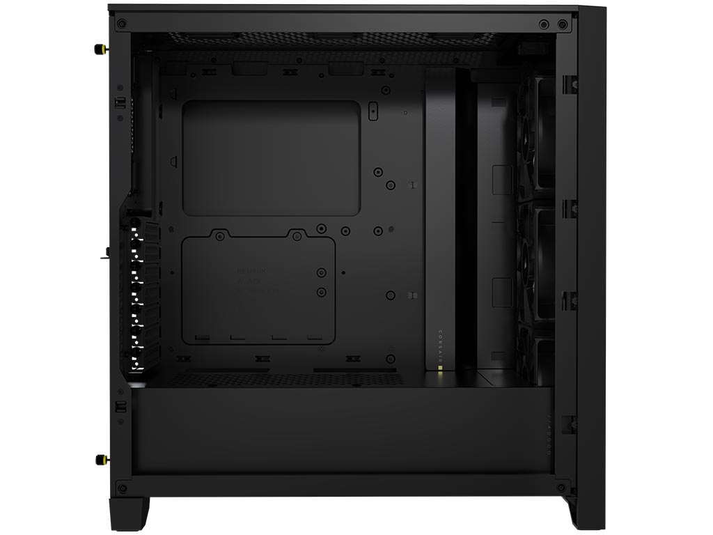 Corsair | Tempered Glass PC Case | iCUE 4000D RGB AIRFLOW | Side window | Black | Mid-Tower | Power supply included No - Image 3