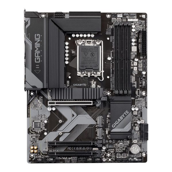 Gigabyte | B760 GAMING X 1.0 M/B | Processor family Intel | Processor socket LGA1700 | DDR5 DIMM | Memory slots 4 | Supported hard disk drive interfaces SATA, M.2 | Number of SATA connectors 4 | Chipset Intel B760 Express | ATX